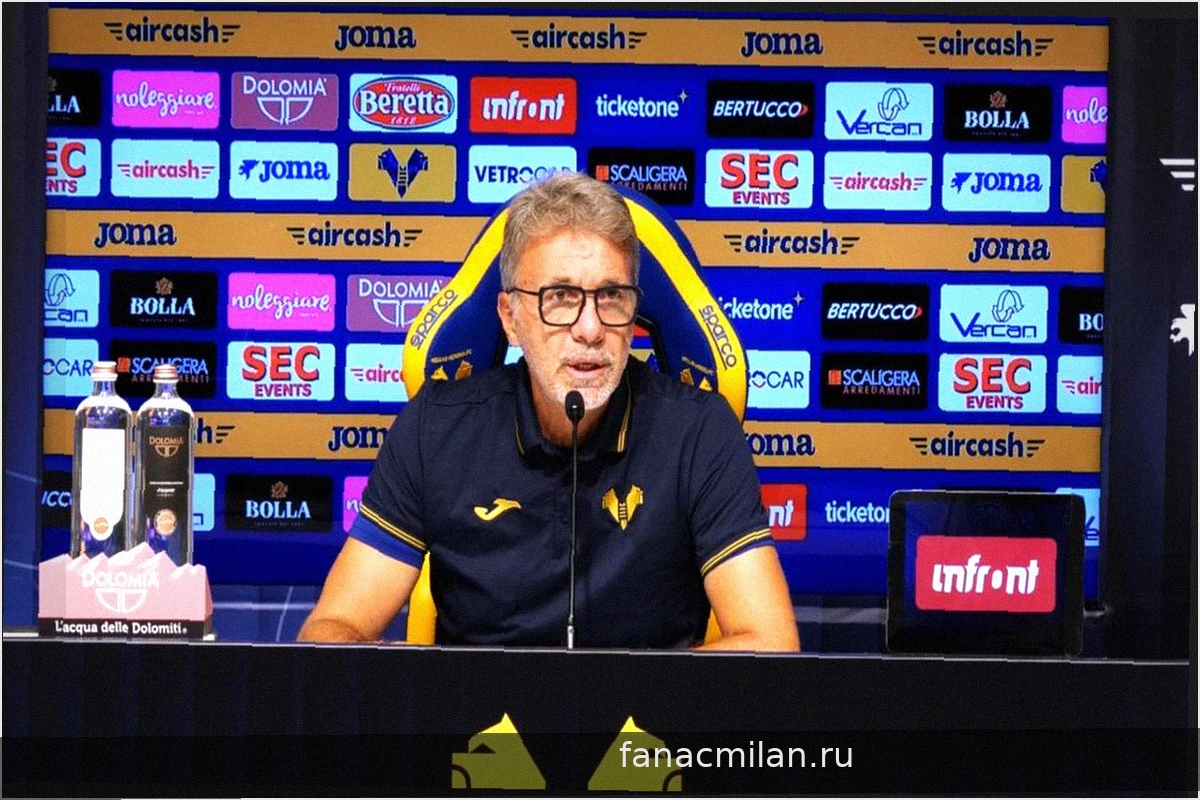 Падова - Верона 1-1, Барони: "Прогрессировали во втором тайме, победа была заслуженной"